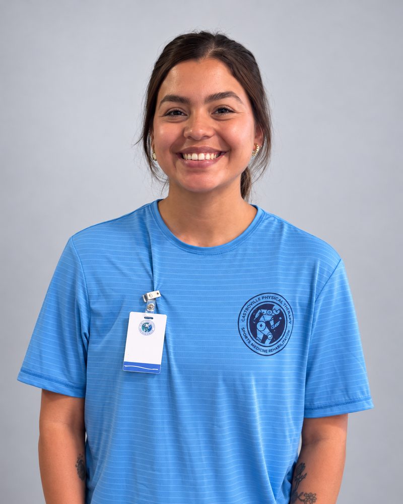 Camryn Arizola, physical therapy technician at Castroville Physical Therapy & Sport Rehabilitation
